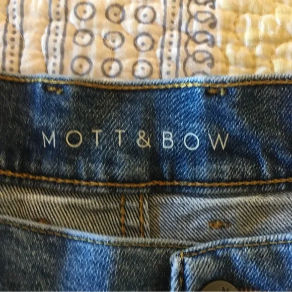 Mott & Bow Men’s Straight Leg Denim Jeans Size 35x34