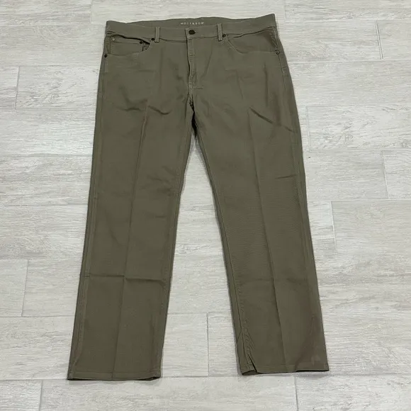 Mott & Bow Tan Beige Denim Slim Jeans 
Men’s Big & Tall Size 40