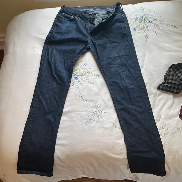 Men’s slim fit Mott and Bow dark jeans