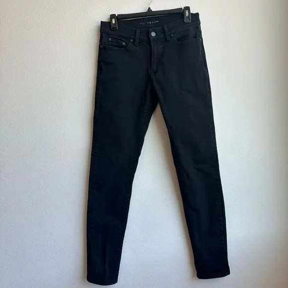 Mott & Bow Black Skinny Jeans Super Stretchy Mens Jeans Size 29 x 32
