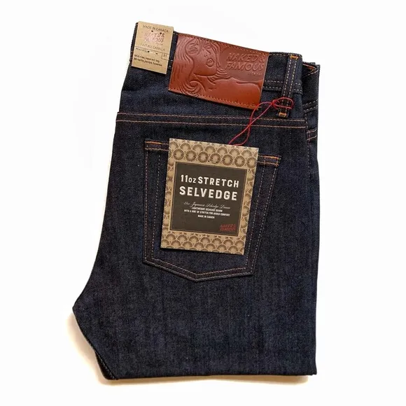 NWT Naked & Famous Weird Guy 11oz Stretch Denim
          
      Boutique