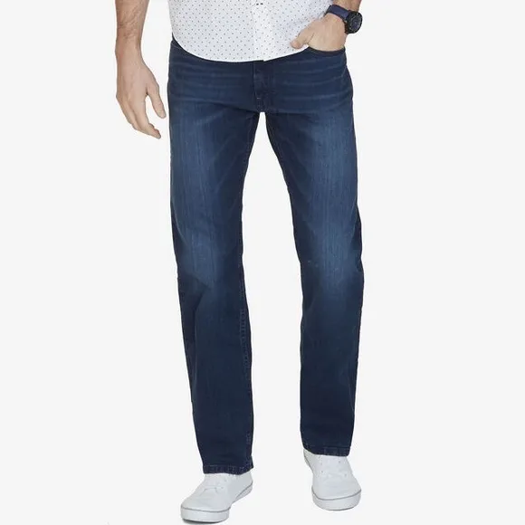 NWT Nautica Denim Relaxed Fit Straight Cut Jeans
          
      NWT