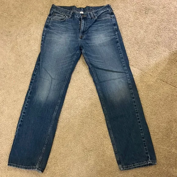 Nautica jeans size 34/32 light wash straight leg