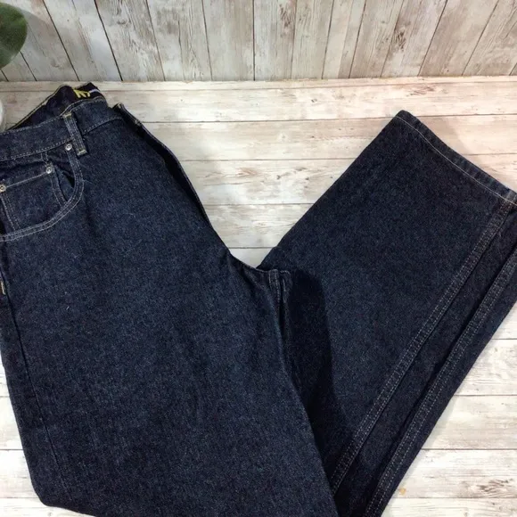 Mens Dark Wash Nautica Jeans Straight