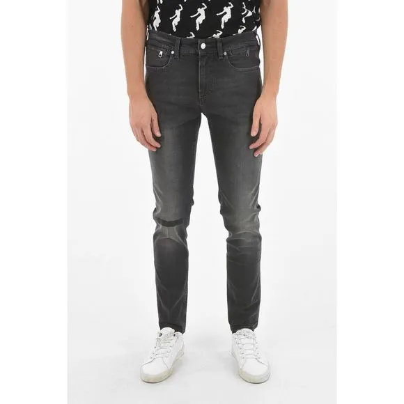 Neil Barrett Men's Gray Regular Fit Jeans
          
      NWT