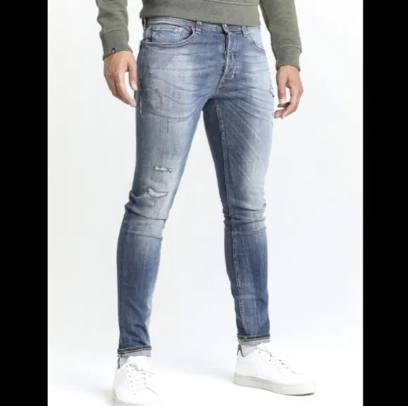 NEUW IGGI SKINNY DESTROYED JEANS 32