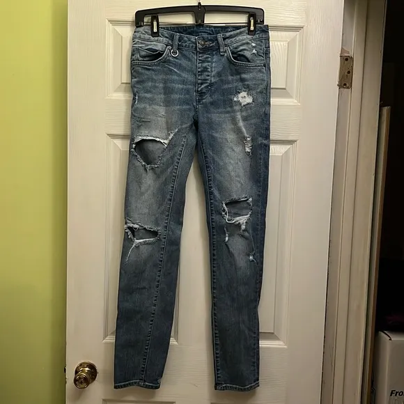 MEN’s NEUW Iggy Skinny Destroy Design Jeans size 30/32