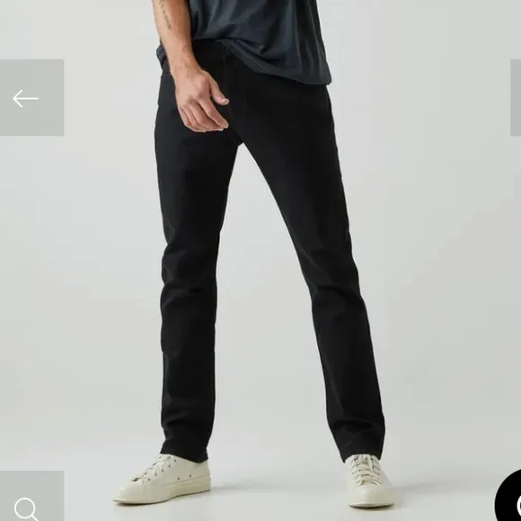 Neuw Lou slim black jeans 30x32
