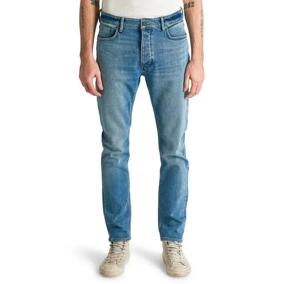 NWT Neuw Ray Slim Tapered Leg Jeans Button Fly 5 Pocket Denim Men's Size 34 X 32
          
      NWT