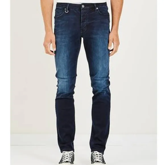 Neuw Iggy Skinny Men's Jeans Polar Blue Size 38 x 32 Tapered New With Tags
          
      NWT