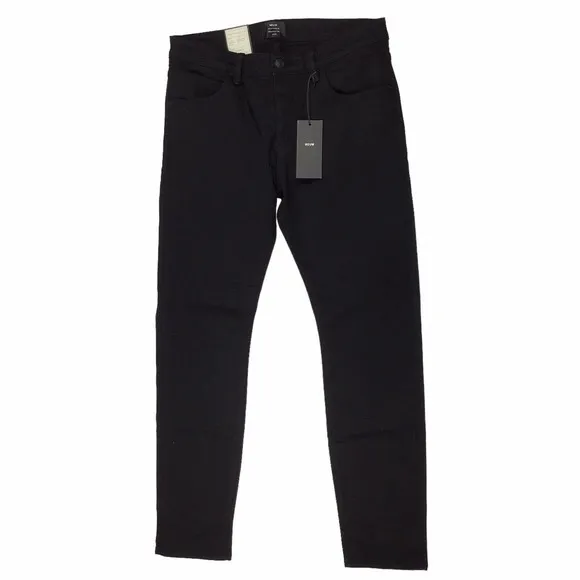 NEUW Men's Iggy Skinny Tapered Jeans Black Perfecto Denim 34x32 Stretch Ret $179
          
      NWT