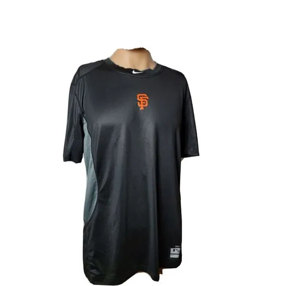 Nike Pro Combat San Francisco Giants Authentic Collection Fitted Performance Lg