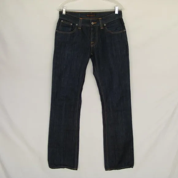 NUDIE Jeans, 31, Bootcut OLA, Dark Wash Button Fly