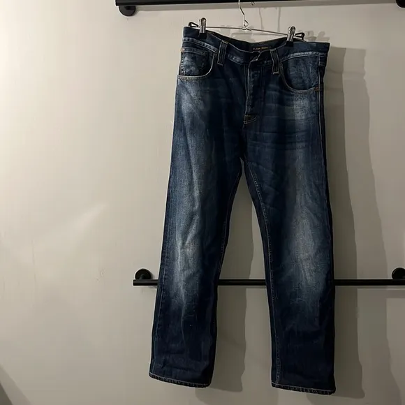 Nudie Jeans co. Mens blue jeans