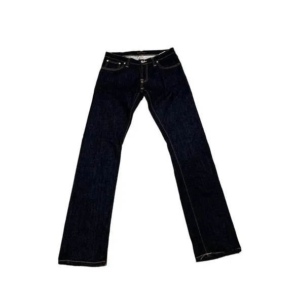 Mens Nudie Jeans Super Slim Kim Dark Blue  30x34