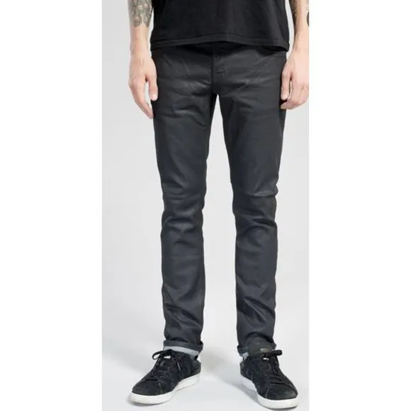 Nudie Jeans Tight Long John Black Navy Mens Jeans 33"x32"
          
      NWT