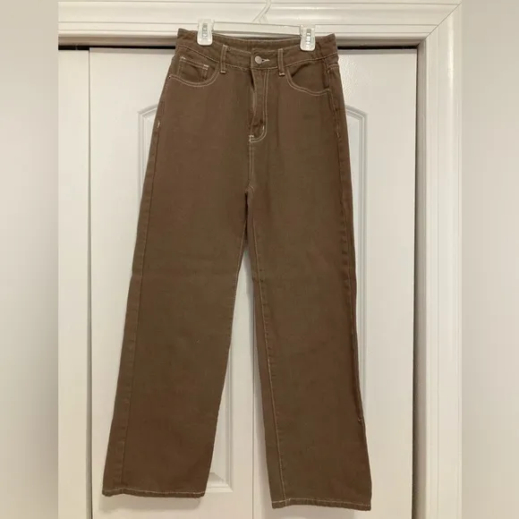 Brown jeans