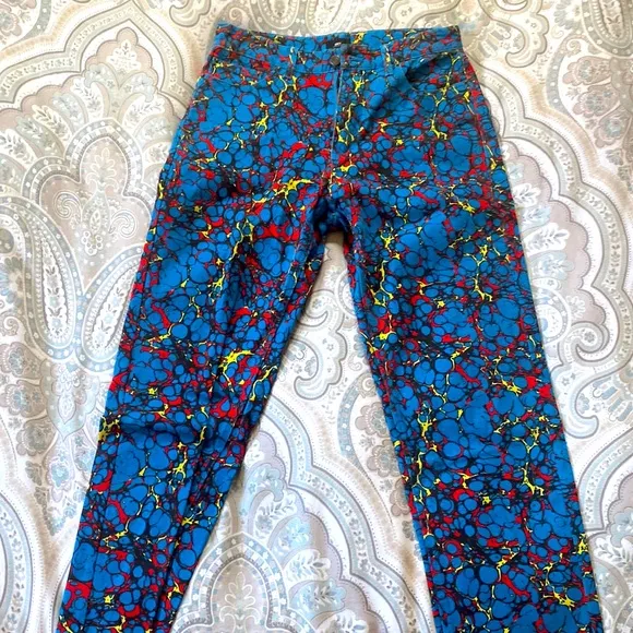 Obey paint splash jeans
          
      NWT