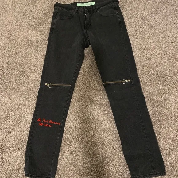 Off-white jeans
          
      NWT