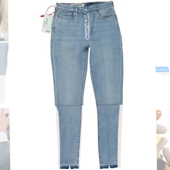 Levi’s Made & Crafted x OFF-WHITE Zip Skinny Jean
          
      NWT