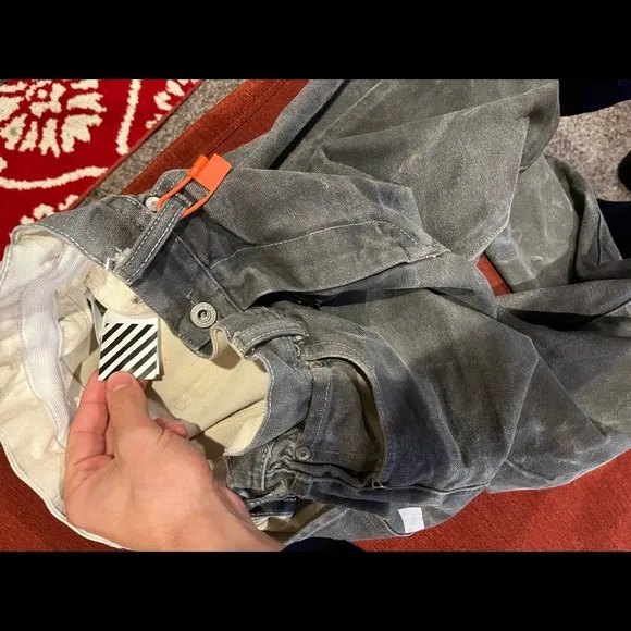 Denim off white Jeans.