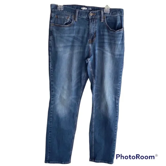 Old Navy Men’s Jeans Stretch Athletic Fit 33 x 30 Blue