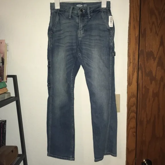 NEW Men’s Medium Blue Denim Straight Jeans 26 x 30
          
      Boutique