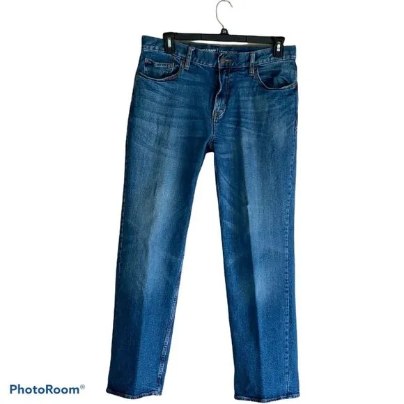 Old Navy Jeans 34x32 Men's Loose Fit Medium Wash