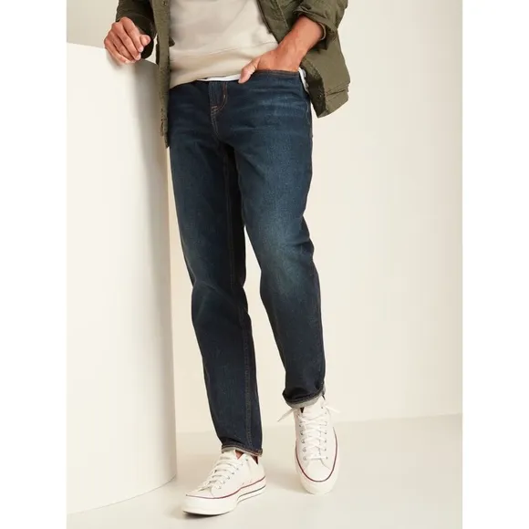 Old Navy Athletic Taper Built In Flex Dark Wash Jeans
          
      NWT