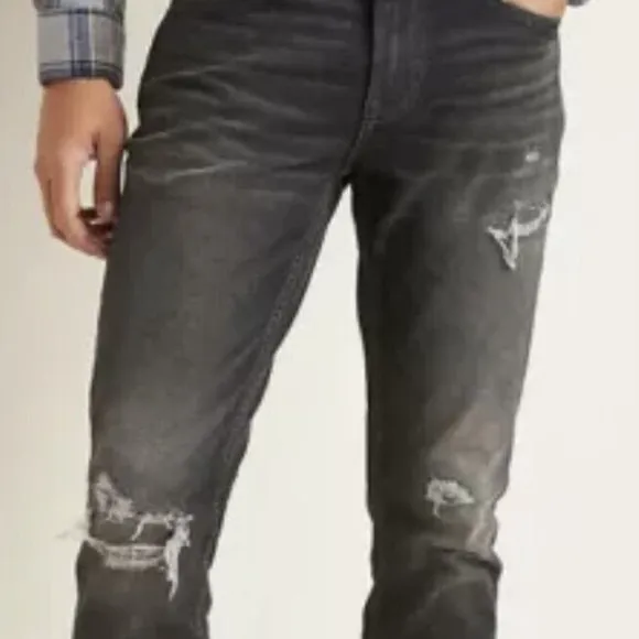 Old Navy Men's Distressed Slim Built-In Tough Jeans Size 30 x 30 New With Tags
          
      NWT
