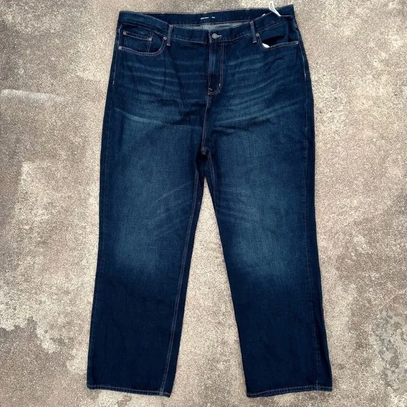 Old Navy Men’s Loose Fit Dark Wash Denim Jeans - Size 46x34 NWT
          
      NWT