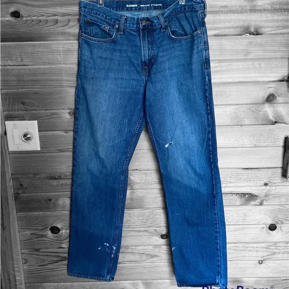 Old Navy Regular Standard Distressed Men’s Jeans