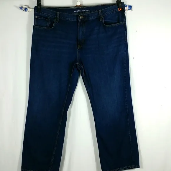 Old Navy Loose & Ample High Rise Blue Jeans Men's Big Size 44/30