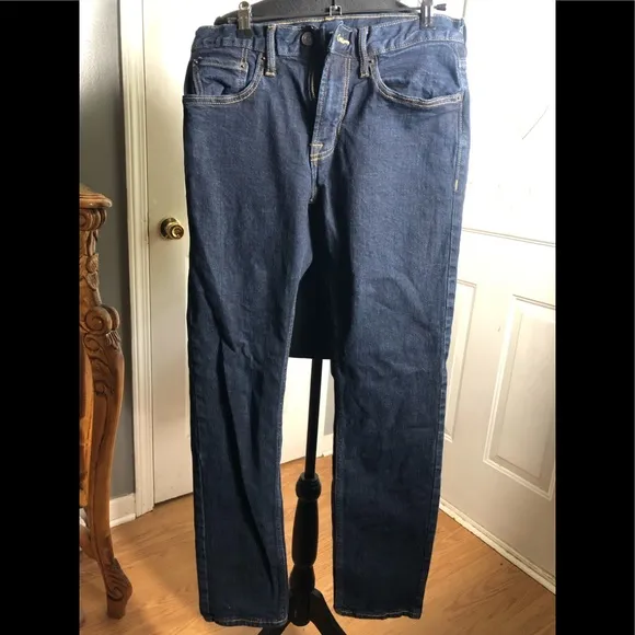 Old Navy Mens Slim Dark Wash Jeans