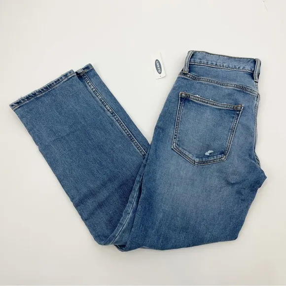 NWT Old Navy Slim Distressed Jeans 26 x 28
          
      NWT