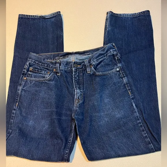 Old Navy Famous Jeans Straight Darkwash  Mens Size 32x34