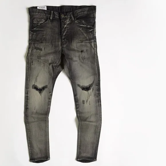 Distressed Super Skinny Low Rise Stretch Denim Men's Jeans 36R
          
      NWT