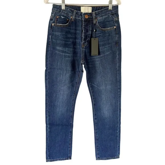 NWT One Teaspoon Bluemoon Mr. Classics Rigid Straight Leg Jeans Sz 29x27
          
      NWT