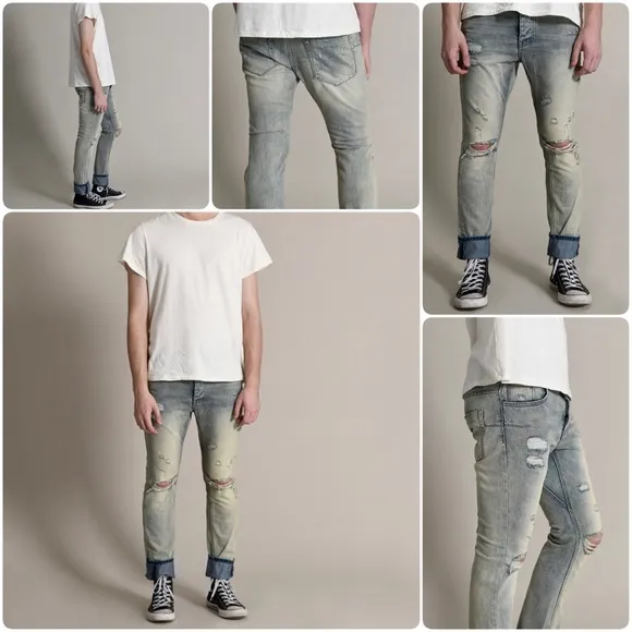 Mr Whites Distressed Jeans*