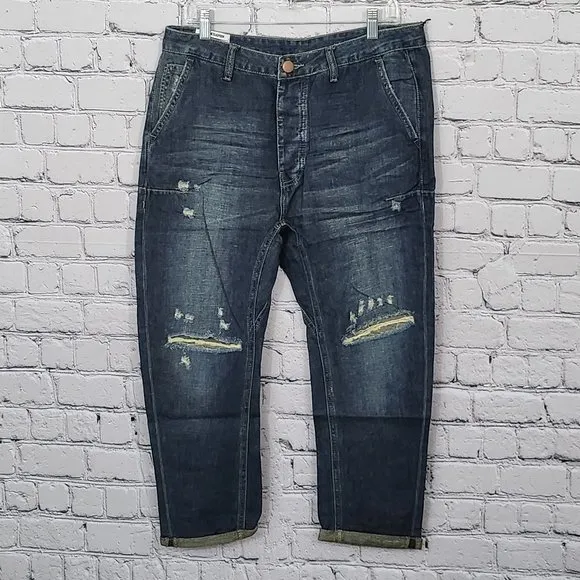 Man X OneTeaspoon Indigo Mr Browns Jeans Size 33R
          
      NWT