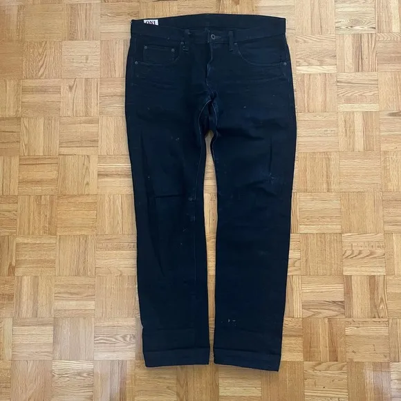 ONI 512 IDID Indigo x Indigo denim Made in Japan Size 34