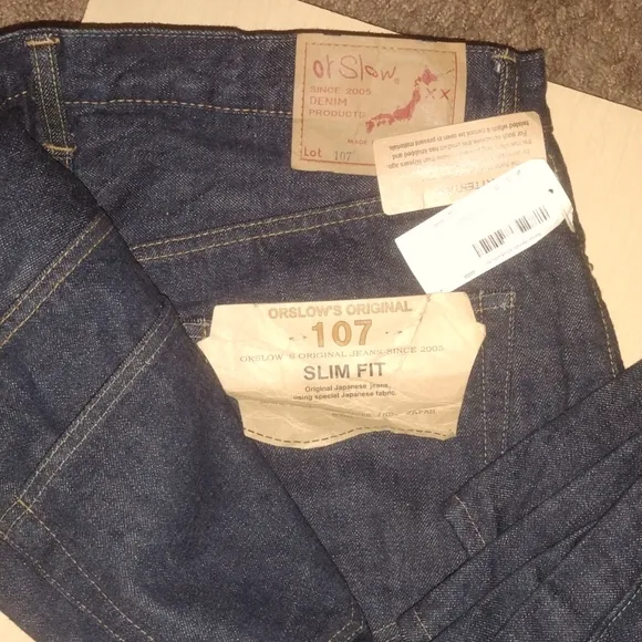 Orslow SS18 107 SLIM DENIM
          
      NWT