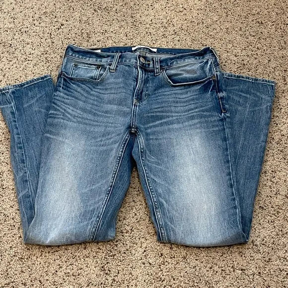 Men’s Pacsun Medium Wash Stacked Skinny Jeans