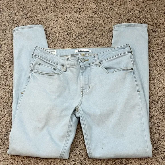 Men’s Pacsun Light Wash Stacked Skinny Jeans