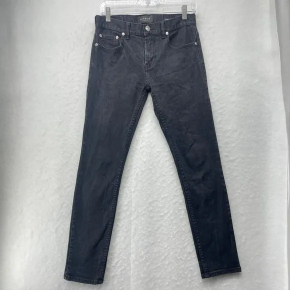 Pacsun Jeans Men's Sz 28x30 Black Skinny Comfort Stretch 5-Pocket Denim