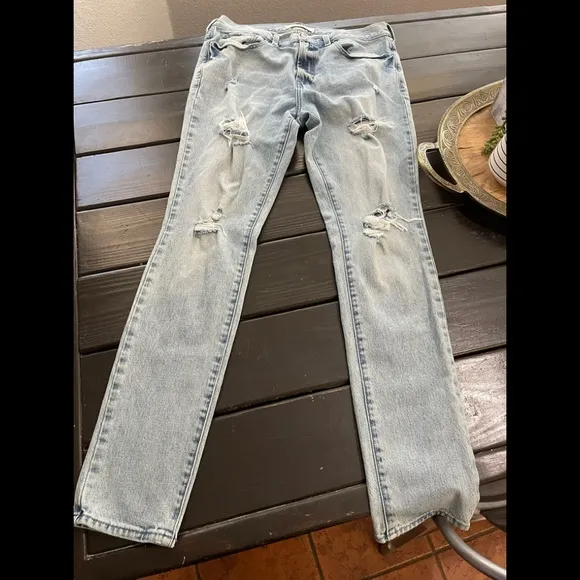 Pacsun mens stacked skinny jeans 33x32