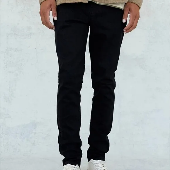 PacSun Black Stacked Skinny Jeans (30x32)
