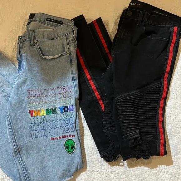 Pacsun skinny distressed jean Bundle. 31x32