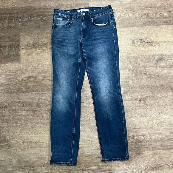 Pacsun Jeans 26x28 Blue Stacked Skinny Medium Wash Slim Stretch