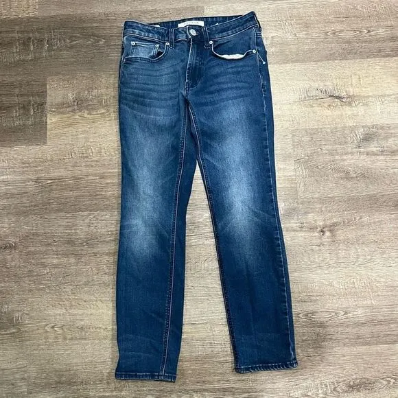Pacsun Jeans 26x28 Blue Stacked Skinny Medium Wash Slim Stretch​